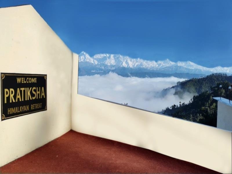 Pratiksha Himalayan Retreat Hotel Kausani Buitenkant foto